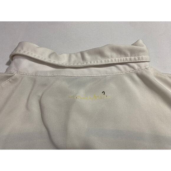 Travis Mathew Polo Shirt Men’s XL Large Moisture Wicking Stretch with Club Crest - Picture 9 of 10